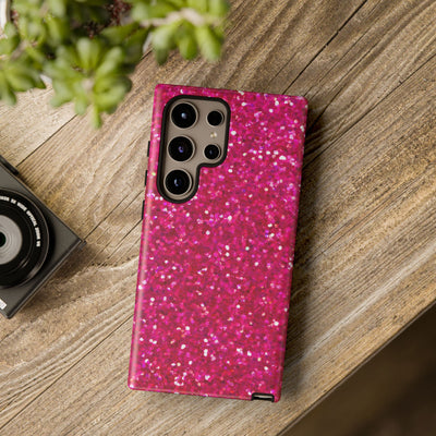 Pink Glitter Cute Phone Case, for IPhone 16 pro Max | Iphone 15, Iphone 14, IPhone 13 Case, 11 8 7, Samsung Galaxy S24, S23, S22, S21, 2 Layer Protection