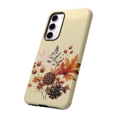 Fall Leaves Foliage Cute Phone Case for, Samsung Galaxy S24, S23, S22, S21, IPhone 16 Case | Iphone 15, Iphone 14, IPhone 13 Case Mom Dad Gift