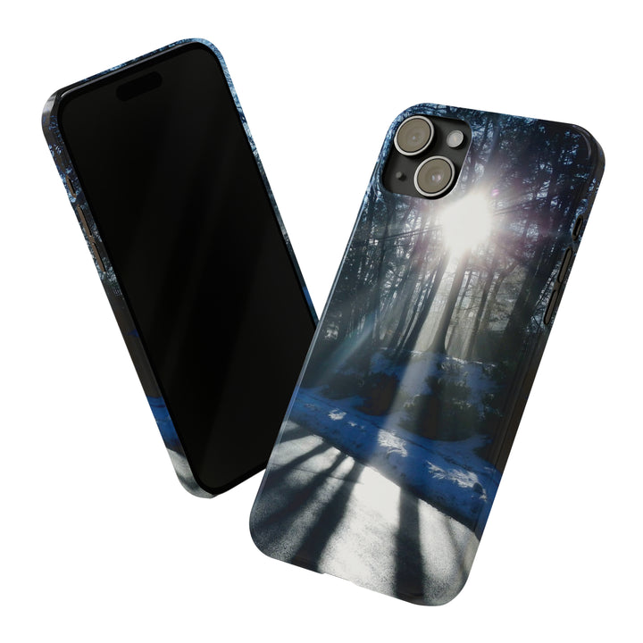 Slim Cute Phone Cases for Iphones - | iPhone 15 Case | iPhone 15 Pro Max Case, Iphone 14 Case, Iphone 14 Pro Max, Iphone 13, Winter Morning Sun - Studio40ParkLane