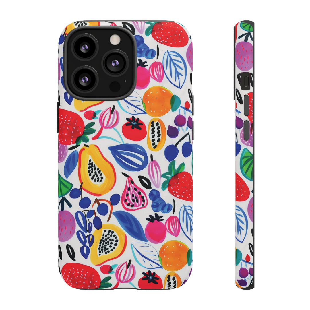 Cute IPhone Case | Summer Fruits Cocktail, iPhone 15 Case | iPhone 15 Pro Case, Iphone 14 Case, Iphone 14 Pro Max Case, Protective Iphone Case - Studio40ParkLane