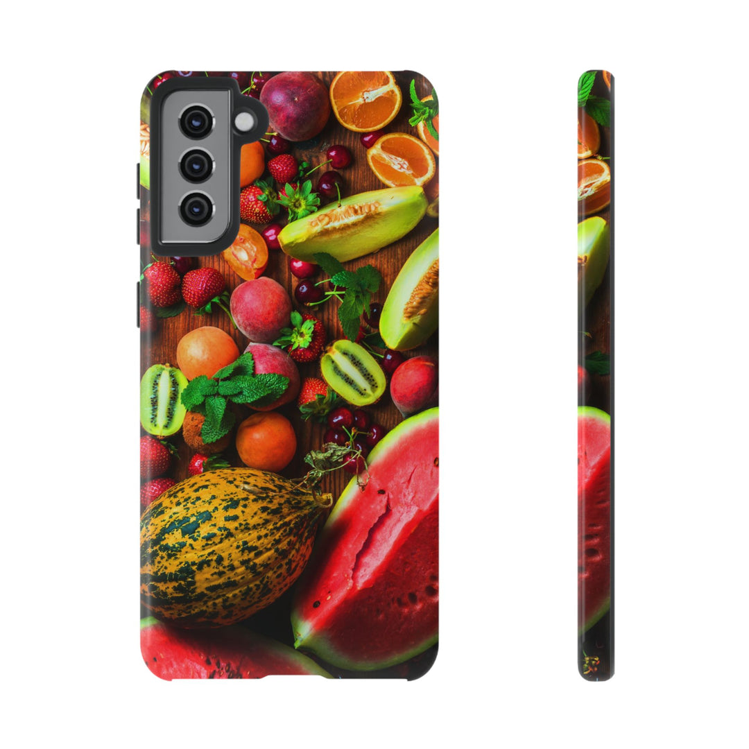 Fall Fruit Collage Cute Phone Case for, Samsung Galaxy S24, S23, S22, S21, IPhone 16 Case | Iphone 15, Iphone 14, IPhone 13 Case Mom Dad Gift - Studio40ParkLane