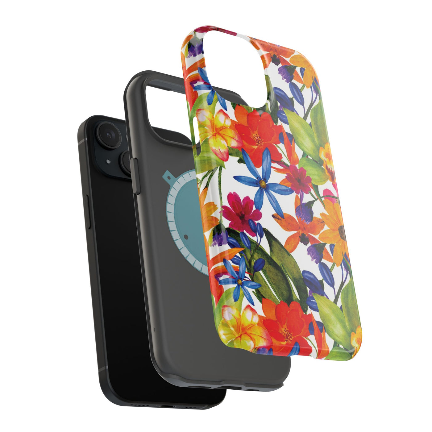 Spring Flowers Magsafe Cute Phone Case for Iphone Gift for Her, iPhone 16 Case iPhone 15 Pro Max Case, Iphone 14, Iphone 14 Pro Max, 13, 12 - Studio40ParkLane