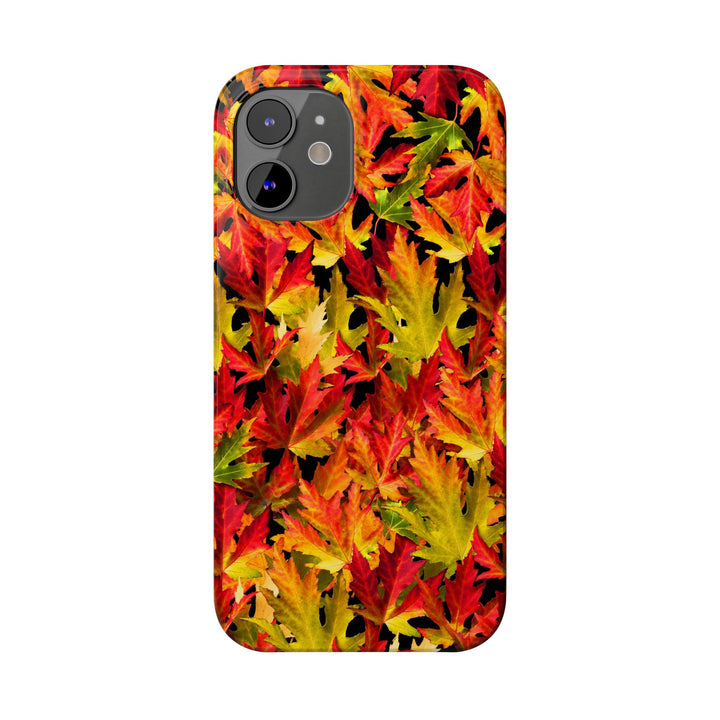 Slim Fall Leaves Slim Cute Phone Cases for Iphone | iPhone 15 Case | iPhone 15 Pro Max Case, Iphone 14, Iphone 14 Pro Max, Iphone 13 - Studio40ParkLane