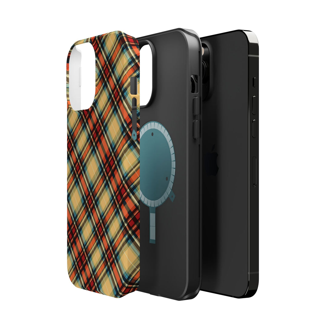 Checkered Plaid Magsafe Gift for Her Cute Phone Case for Iphone, | iPhone 16 | iPhone 15 Pro Max, Iphone 14 Pro Max, 13 12 11 10 9 8 7 - Studio40ParkLane