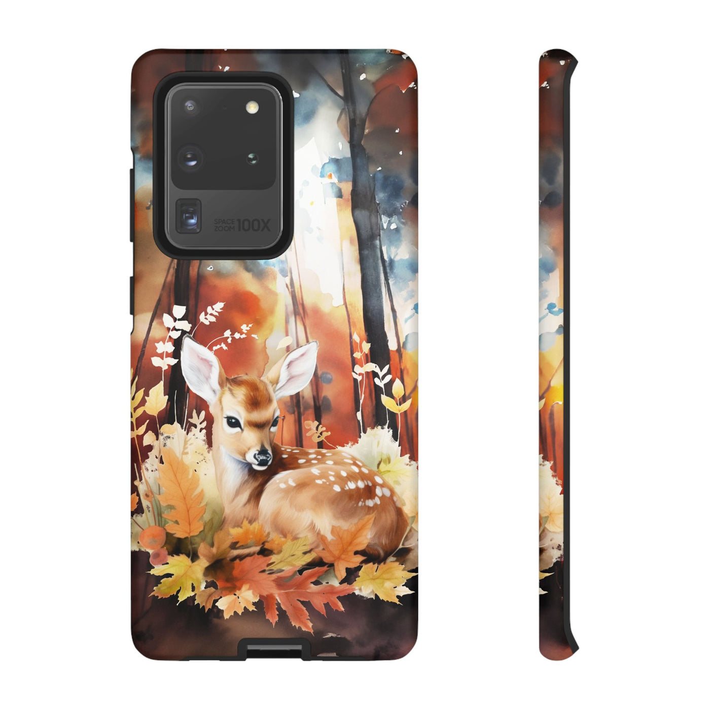 Autumn Fall Deer Forest Gift for Her Cute Phone Case for, Samsung Galaxy S24, S23, S22, S21, IPhone 16 Case | Iphone 15, Iphone 14, IPhone 13 Case