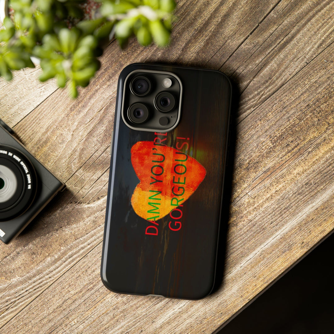 Cute IPhone Case | iPhone 15 Case | iPhone 15 Pro Max Case, Iphone 14 Case, Iphone 14 Pro Max Case IPhone Case for Art Lovers, Heart Sunset - Studio40ParkLane