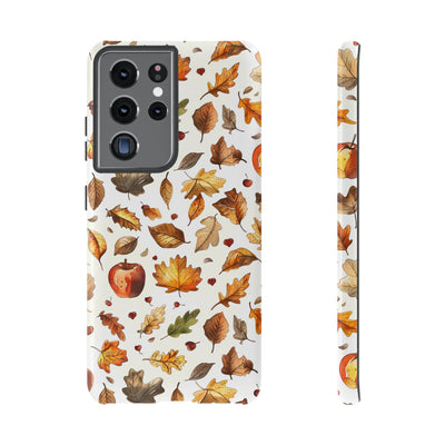 Autumn Fall Leaves Gift for Her Cute Phone Case for, Samsung Galaxy S24, S23, S22, S21, IPhone 16 Case | Iphone 15, Iphone 14, IPhone 13 Case