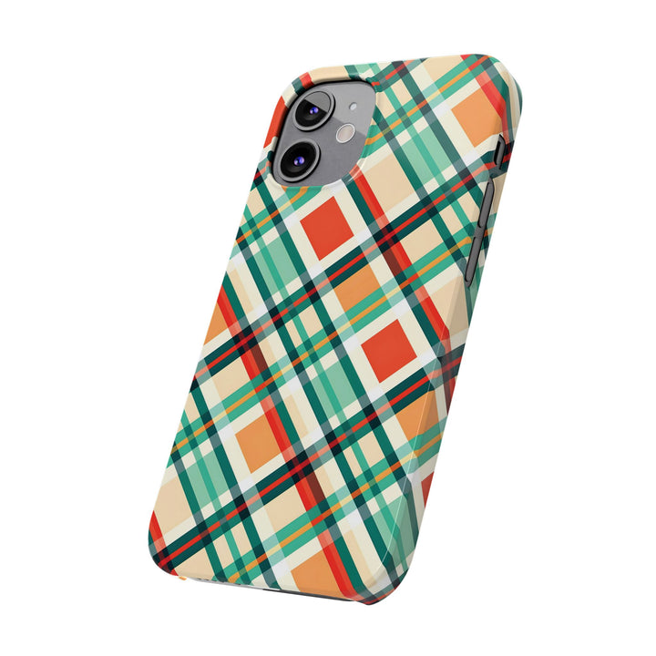 Slim Checkered Plaid Gift for Her Cute Phone Cases for Iphone 16 Pro Max | iPhone 15 Case | iPhone 15 Pro Max Case, Iphone 14, 13, 12, 11, 10, 8, 7 - Studio40ParkLane