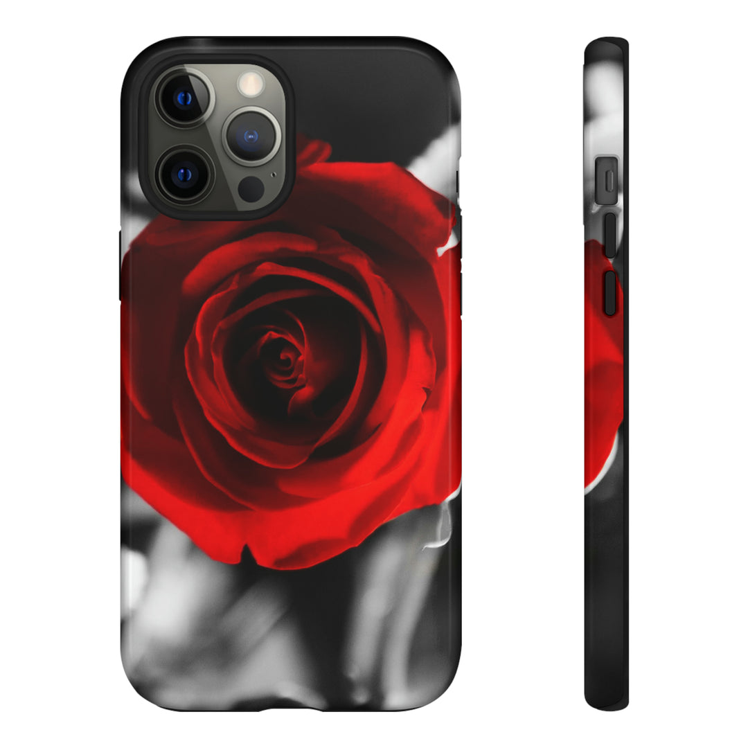 Cute IPhone Case | iPhone 15 Case | iPhone 15 Pro Max Case, Iphone 14 Case, Iphone 14 Pro Max Case IPhone Case for Art Lovers - Red Rose - Studio40ParkLane