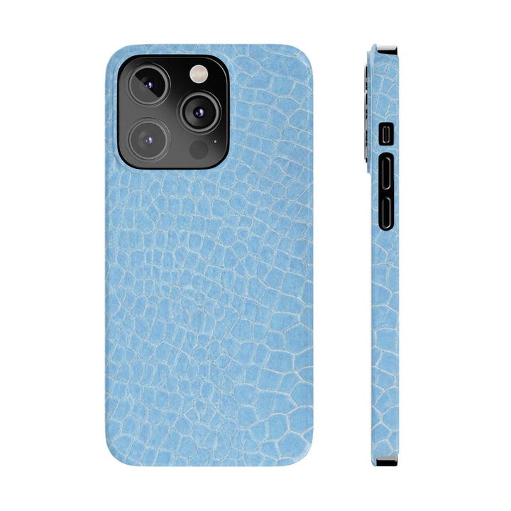 Slim Non Leather Blue Color Pattern Gift for Her Cute Phone Cases for Iphone 16 Pro Max | iPhone 15 Case | iPhone 15 Pro Max Case, Iphone 14, 13, 12, 11, 10, 8, 7 - Studio40ParkLane