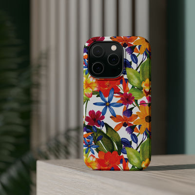 Spring Flowers Magsafe Cute Phone Case for Iphone Gift for Her, iPhone 16 Case iPhone 15 Pro Max Case, Iphone 14, Iphone 14 Pro Max, 13, 12 - Studio40ParkLane