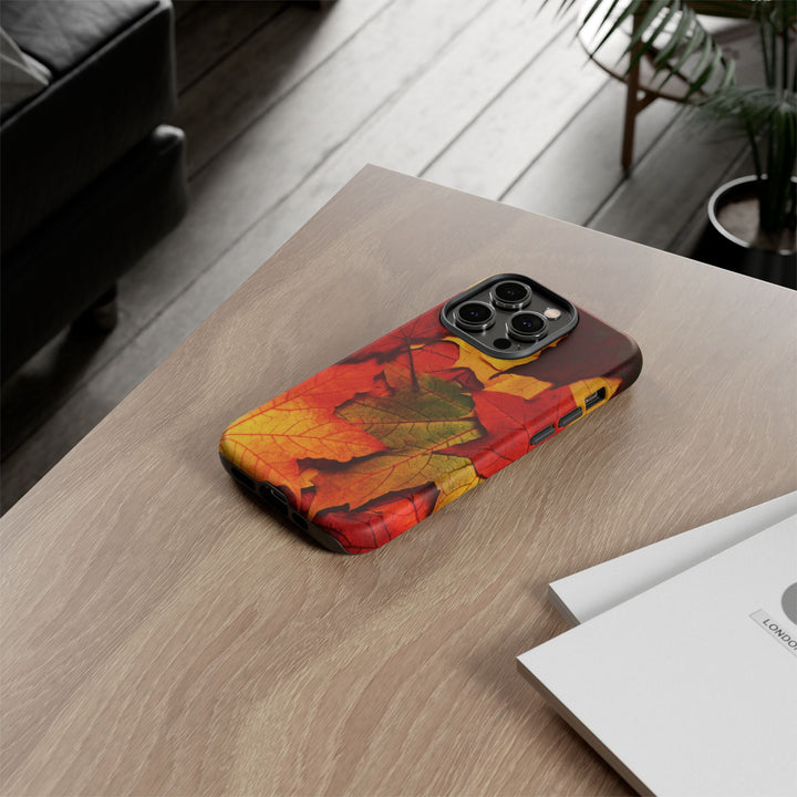 Autumn Fall Leaves Gift Cute Phone Case for, Samsung Galaxy S24, S23, S22, S21, IPhone 16 Case | Iphone 15, Iphone 14, IPhone 13 Case Mom Dad Gift - Studio40ParkLane