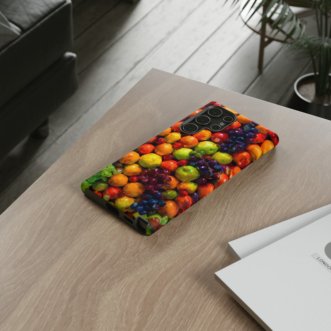 Impact Resistant, Fall Fruit, Cute Phone Cases for Samsung S24, S23, S22, S21, IPhone 15 pro Iphone 14 pro Iphone 13 IPhone 12 Iphone 11 - Studio40ParkLane