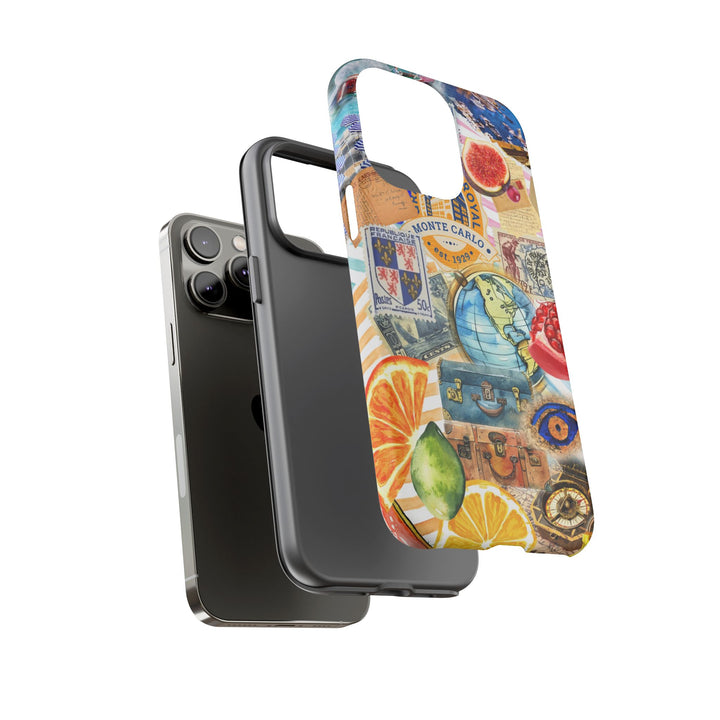 Cute European Summer Collage Phone Case, for IPhone 16 Case | Iphone 15, Iphone 14, IPhone 13 Case, 11 8 7, Samsung Galaxy S24, S23, S22, S21 Extra Protective - Studio40ParkLane