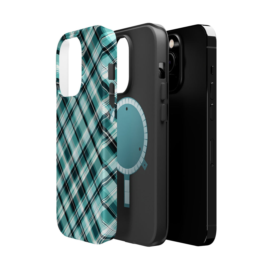 Checkered Plaid Magsafe Gift for Her Cute Phone Case for Iphone, | iPhone 16 | iPhone 15 Pro Max, Iphone 14 Pro Max, 13 12 11 10 9 8 7 - Studio40ParkLane