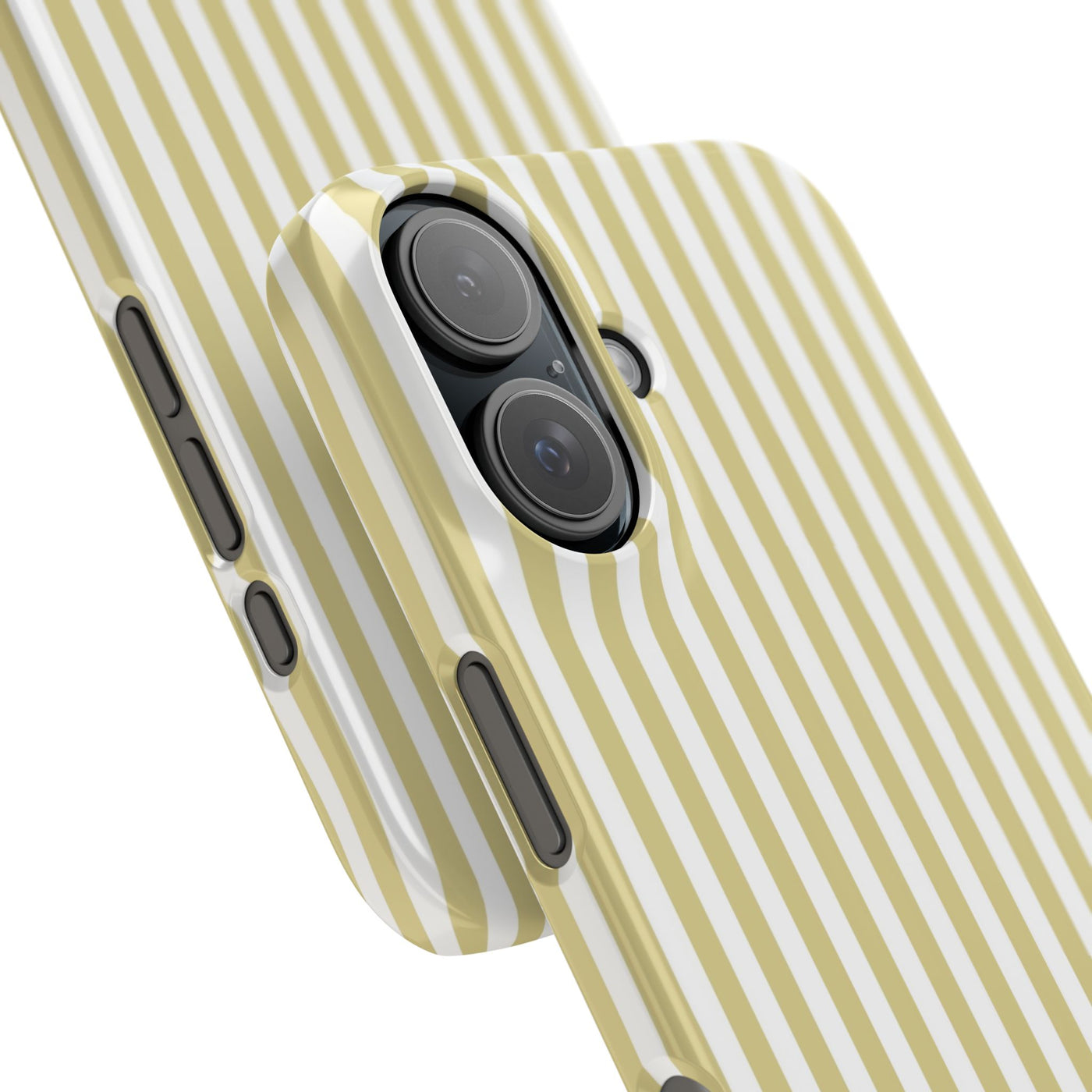 Slim Soft Yellow Striped Cute Phone Case for Iphone 16 - | iPhone 15 Pro Max Case | iPhone 14 Case Iphone 13 12 11 10 9 8 7 XS Gift for Her - Studio40ParkLane