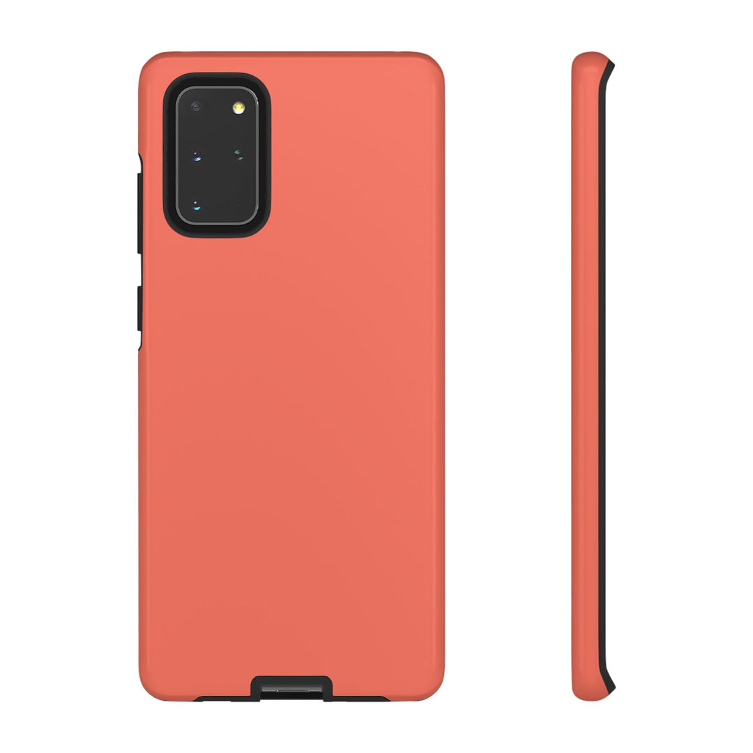 Premium Tough Coral Pink Orange Gift for Her Cute Phone Cases for Samsung S25 S24, S23, S22, S21, Iphone, 16, 15, 14, 13 Pro Max Ultra - Studio40ParkLane
