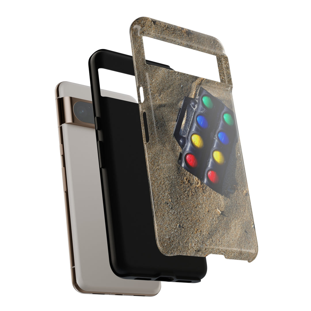Impact Resistant, Boules Bocce Beach, Cute Phone Cases for Samsung S24, S23, S22, S21, IPhone 15 pro Iphone 14 pro Iphone 13 IPhone 12 Iphone 11 - Studio40ParkLane