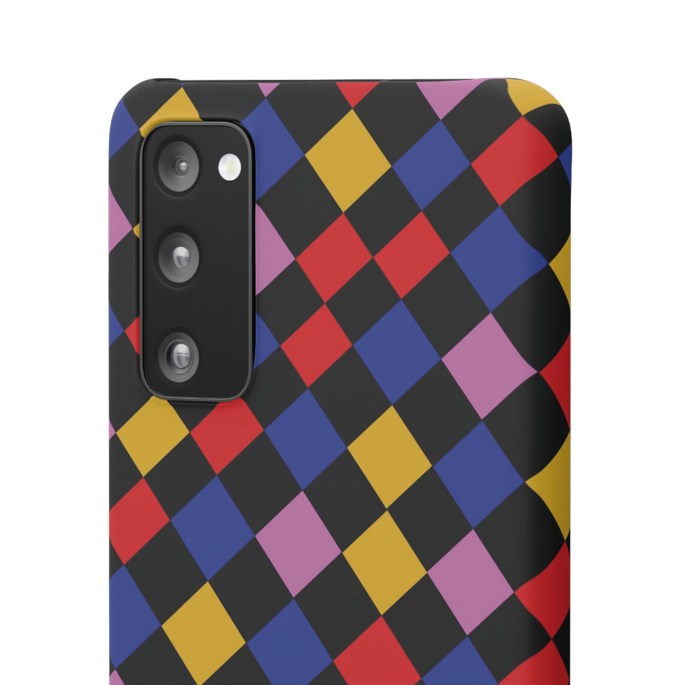 Colorful Checkerboard Cute Phone Case - Sleek Snap - for iPhone 16 15 14 13 12 11 Max Pro Plus Samsung Galaxy S24 S23 S22 S21 S20 Plus Ultra - Studio40ParkLane