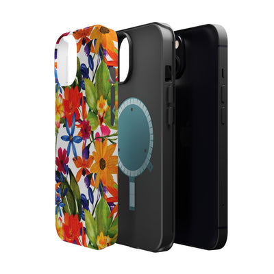 Spring Flowers Magsafe Cute Phone Case for Iphone Gift for Her, iPhone 16 Case iPhone 15 Pro Max Case, Iphone 14, Iphone 14 Pro Max, 13, 12 - Studio40ParkLane