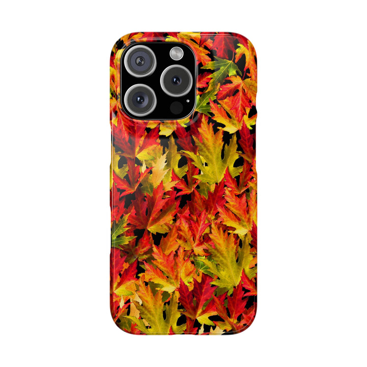 Slim Fall Leaves Slim Cute Phone Cases for Iphone | iPhone 15 Case | iPhone 15 Pro Max Case, Iphone 14, Iphone 14 Pro Max, Iphone 13 - Studio40ParkLane