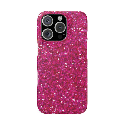 Snap Non-Glitter Muted Pink Play on "Faux" Glitter Effect Cute Phone Cases for Samsung and Iphone, 16, 15, 14, S24, S23, S22, S21, S20, Plus and Ultra