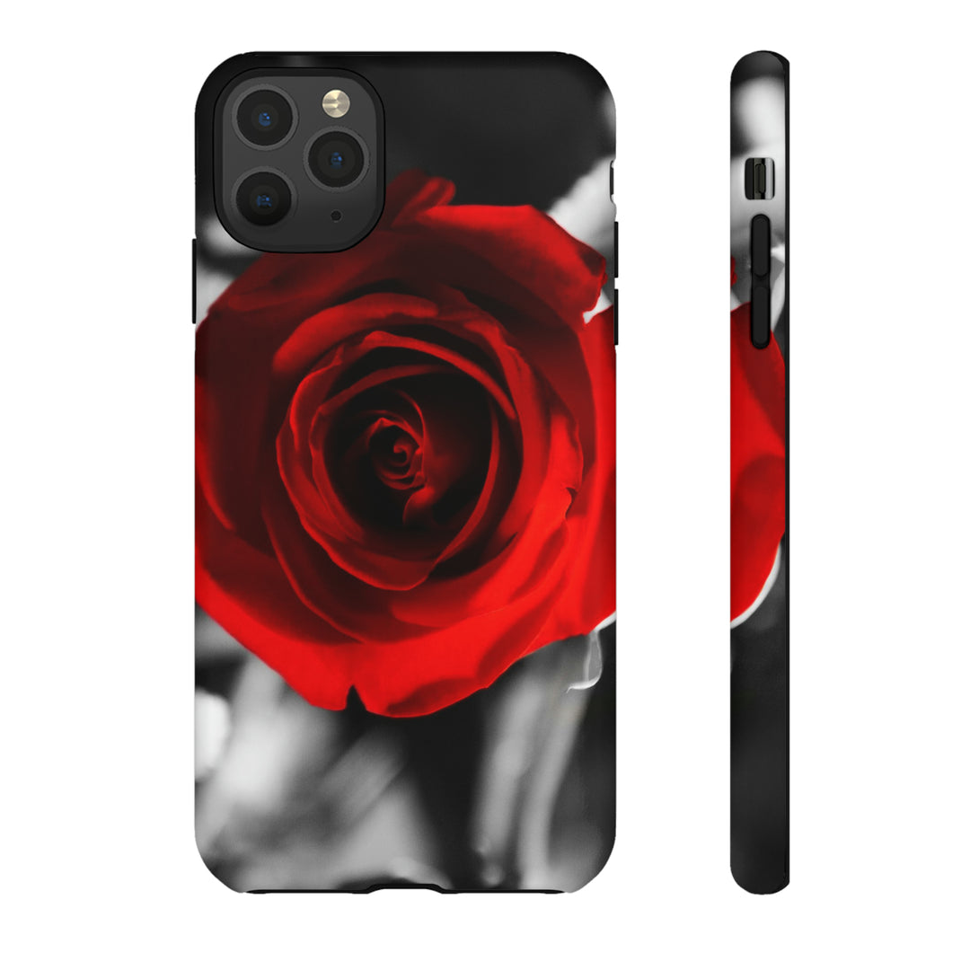 Cute IPhone Case | iPhone 15 Case | iPhone 15 Pro Max Case, Iphone 14 Case, Iphone 14 Pro Max Case IPhone Case for Art Lovers - Red Rose - Studio40ParkLane
