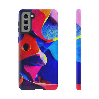 Impact Resistant, Abstract Shapes, Cute Phone Cases for Samsung S24, S23, S22, S21, IPhone 15 pro Iphone 14 pro Iphone 13 IPhone 12 Iphone 11