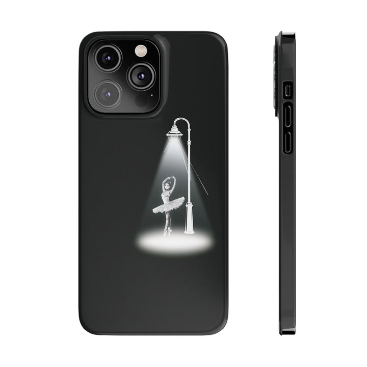 Slim Ballet Dancer Spotlight Gift for Her Cute Phone Cases for Iphone 16 Pro Max | iPhone 15 Case | iPhone 15 Pro Max Case, Iphone 14, 13, 12, 11, 10, 8, 7 - Studio40ParkLane