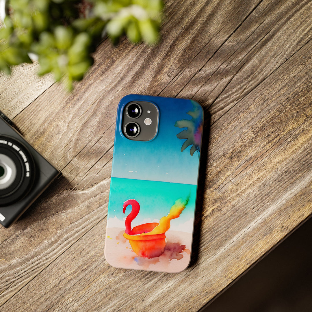 Slim Cute Phone Cases for Iphone - | iPhone 15 Case | iPhone 15 Pro Max Case, Iphone 14 Case, Iphone 14 Pro Max, Iphone 13, Summer Beach Bucket - Studio40ParkLane