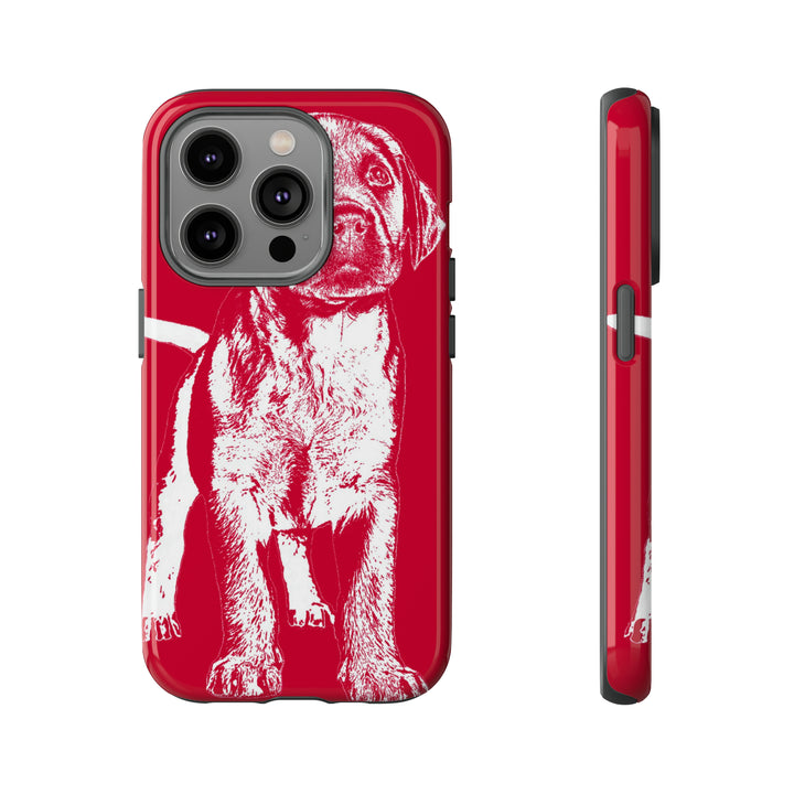 Cute IPhone Case | iPhone 15 Case | iPhone 15 Pro Max Case, Iphone 14 Case, Iphone 14 Pro Max Case IPhone Case for Dog Lovers, Puppy Dog Red - Studio40ParkLane