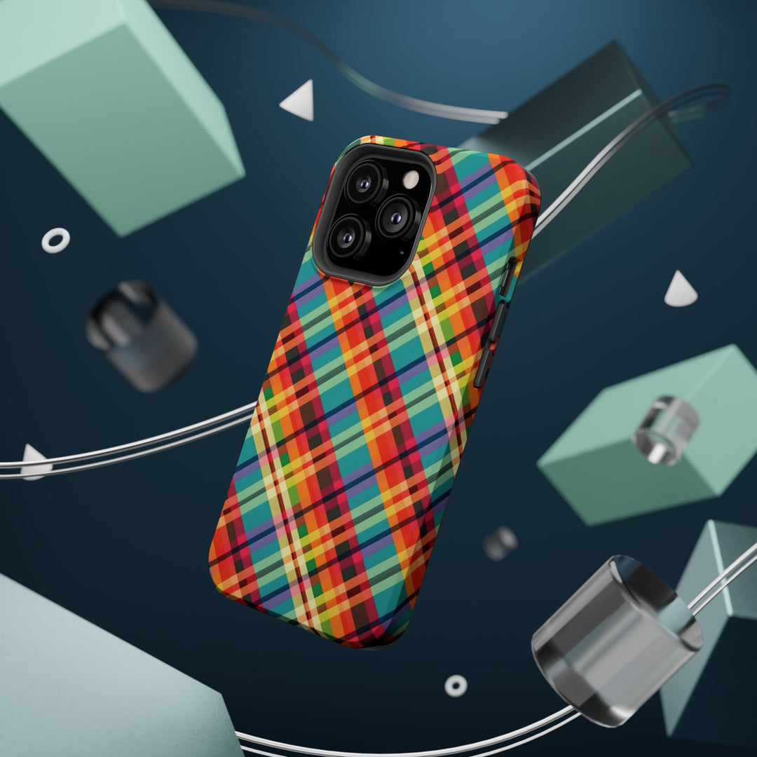 Checkered Plaid Magsafe Gift for Her Cute Phone Case for Iphone, | iPhone 16 | iPhone 15 Pro Max, Iphone 14 Pro Max, 13 12 11 10 9 8 7 - Studio40ParkLane