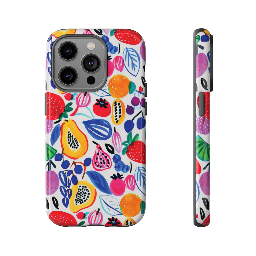 Cute IPhone Case | Summer Fruits Cocktail, iPhone 15 Case | iPhone 15 Pro Case, Iphone 14 Case, Iphone 14 Pro Max Case, Protective Iphone Case - Studio40ParkLane