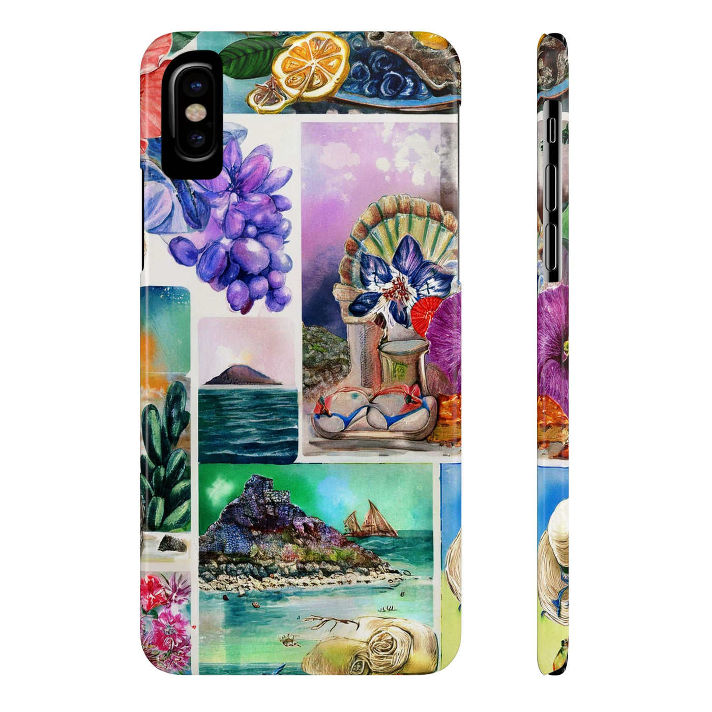 Slim Travel Coquette Collage Cute Phone Cases for Iphone  | iPhone 15 Case | iPhone 15 Pro Max Case, Iphone 14, Iphone 14 Pro Max, Iphone 13