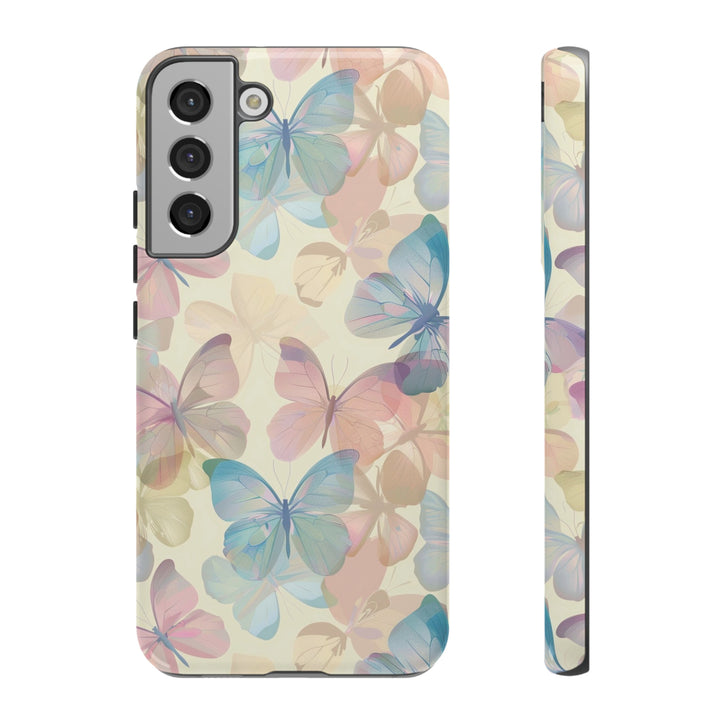Cute Samsung Case | Cool Iphone Case | Summer Pastel Butterflies, Samsung S24, S23, S22, S21, IPhone 15 Case | Iphone 14 Case, Iphone 13 Case - Studio40ParkLane