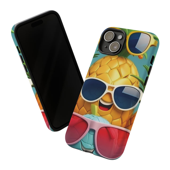 Cute IPhone Case | Summer Pineapple Fruit, iPhone 15 Case | iPhone 15 Pro Case, Iphone 14 Case, Iphone 14 Pro Max Case, Protective Iphone Case - Studio40ParkLane