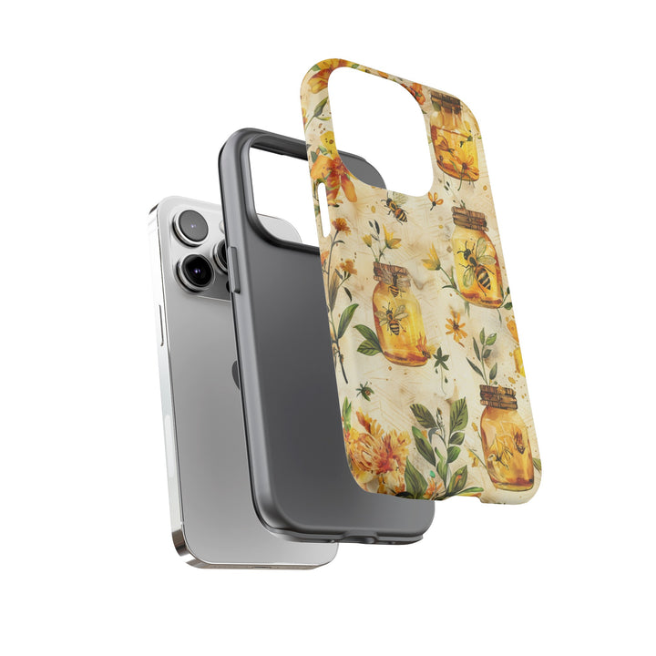 Impact Resistant, Honey Bees, Cute Phone Cases for Samsung S24, S23, S22, S21, IPhone 15 pro Iphone 14 pro Iphone 13 IPhone 12 Iphone 11 - Studio40ParkLane