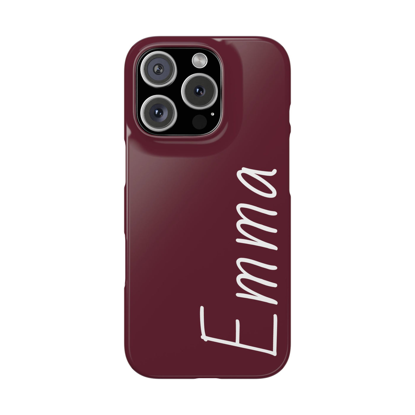 Personalized Initial Name Custom Slim Phone Cases for Iphone 16 Pro Max | iPhone 15 Case | iPhone 15 Pro Max Case, Iphone 14, 13, 12, 11, 10, 8, 7 - Studio40ParkLane