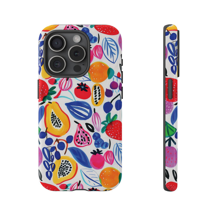 Summer Fruit Cute Tough Phone Case - For Apple iPhone Case 17, 16, 15 Pro Max, 14 Plus, 13 Pro, 12, Samsung Galaxy S26, S25, S24 Plus Ultra - Studio40ParkLane