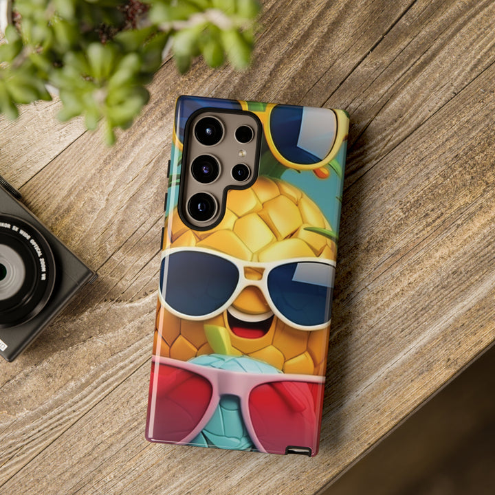 Cute Samsung Phone Case | Aesthetic Samsung Phone Case | Galaxy S23, S22, S21, S20 | Summer Pineapple Fruit, Protective Phone Case - Studio40ParkLane