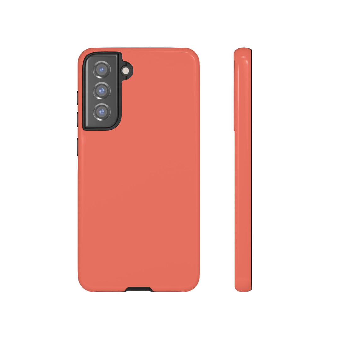 Premium Tough Coral Pink Orange Gift for Her Cute Phone Cases for Samsung S25 S24, S23, S22, S21, Iphone, 16, 15, 14, 13 Pro Max Ultra - Studio40ParkLane