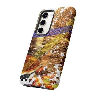 Impact Resistant, Pecan Pie Abstract, Cute Phone Cases for Samsung S24, S23, S22, S21, IPhone 15 pro Iphone 14 pro Iphone 13 IPhone 12 Iphone 11