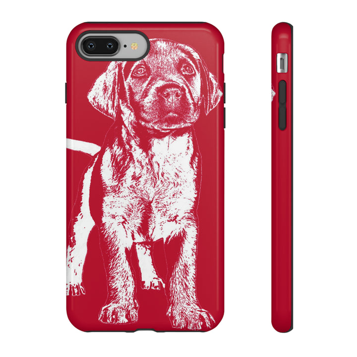 Cute IPhone Case | iPhone 15 Case | iPhone 15 Pro Max Case, Iphone 14 Case, Iphone 14 Pro Max Case IPhone Case for Dog Lovers, Puppy Dog Red - Studio40ParkLane
