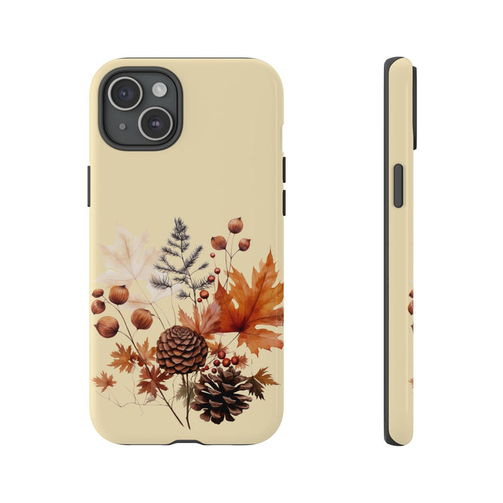 Fall Leaves Foliage Cute Phone Case for, Samsung Galaxy S24, S23, S22, S21, IPhone 16 Case | Iphone 15, Iphone 14, IPhone 13 Case Mom Dad Gift - Studio40ParkLane