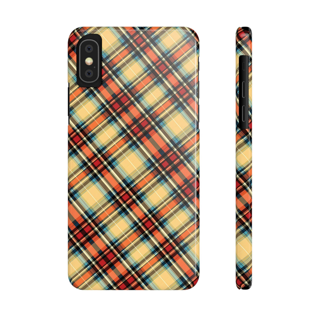 Slim Checkered Plaid Gift for Her Cute Phone Cases for Iphone 16 Pro Max | iPhone 15 Case | iPhone 15 Pro Max Case, Iphone 14, 13, 12, 11, 10, 8, 7 - Studio40ParkLane
