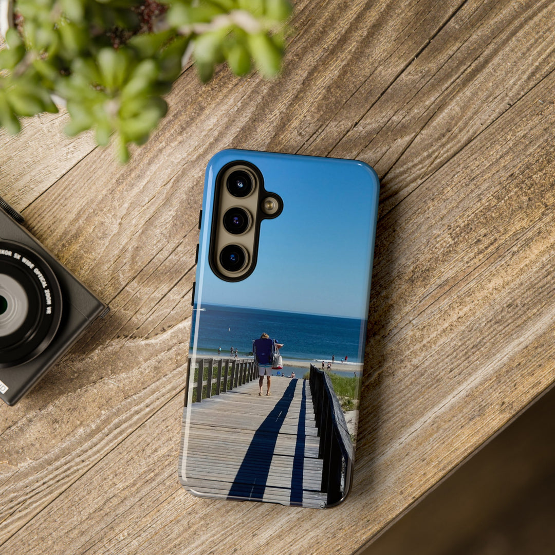 Cute Samsung Case | Cool Iphone Case | Summer Beach Walk, Samsung S24, S23, S22, S21, IPhone 15 Case | Iphone 14 Case, Iphone 13 Case - Studio40ParkLane