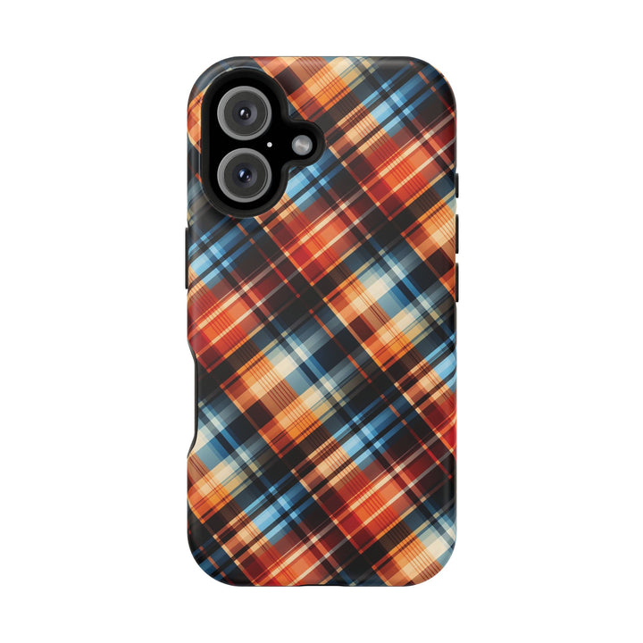Checkered Plaid Magsafe Gift for Her Cute Phone Case for Iphone, | iPhone 16 | iPhone 15 Pro Max, Iphone 14 Pro Max, 13 12 11 10 9 8 7 - Studio40ParkLane