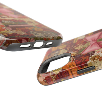 New England Fall Coquette Collage Tough Magsafe Cute Phone Cases for Iphone | iPhone 15 Pro Max Case, Iphone 14, Iphone 14 13 12 11 10 9 8 7 - Studio40ParkLane