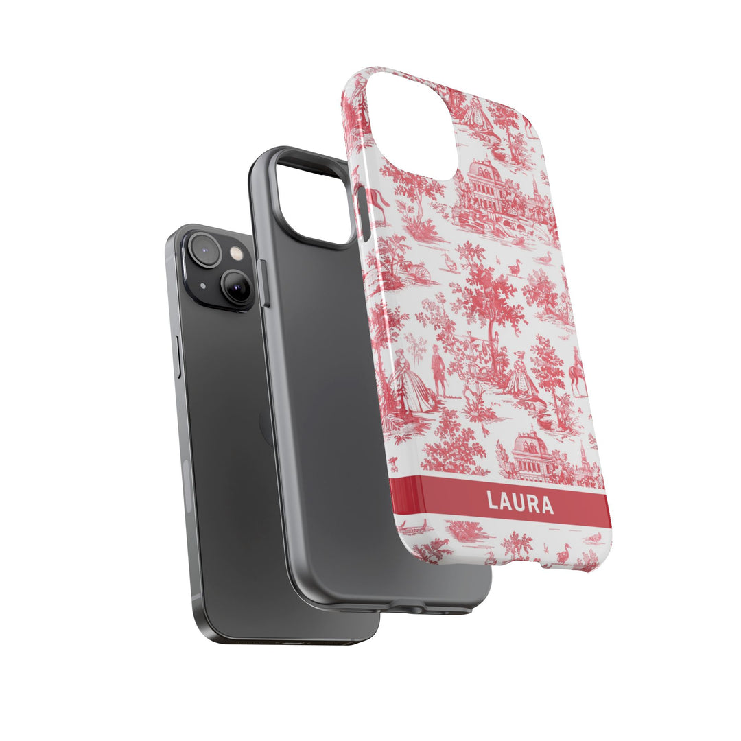 Premium Tough Personalized Initial Custom Gift Cute Phone Cases for Samsung Galaxy S24, S23, S22, S21 Plus, Ultra, Iphone 16, 15, 14 Pro Max - Studio40ParkLane