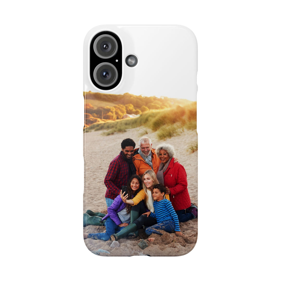 Slim Custom Personalized Family Photo Phone Cases for Iphone 16 | iPhone 15 Case | iPhone 15 Pro Max Case, Iphone 14, Iphone 14 Pro Max, Iphone 13, Slim - Studio40ParkLane